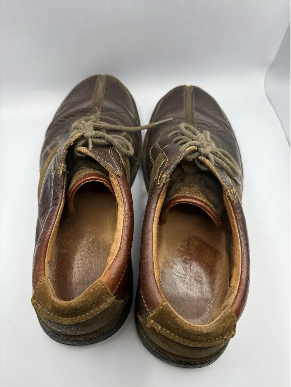 Clarks 30347 Active Air Men's Brown Leather/Suede Casual Oxford Shoes Size 10.5